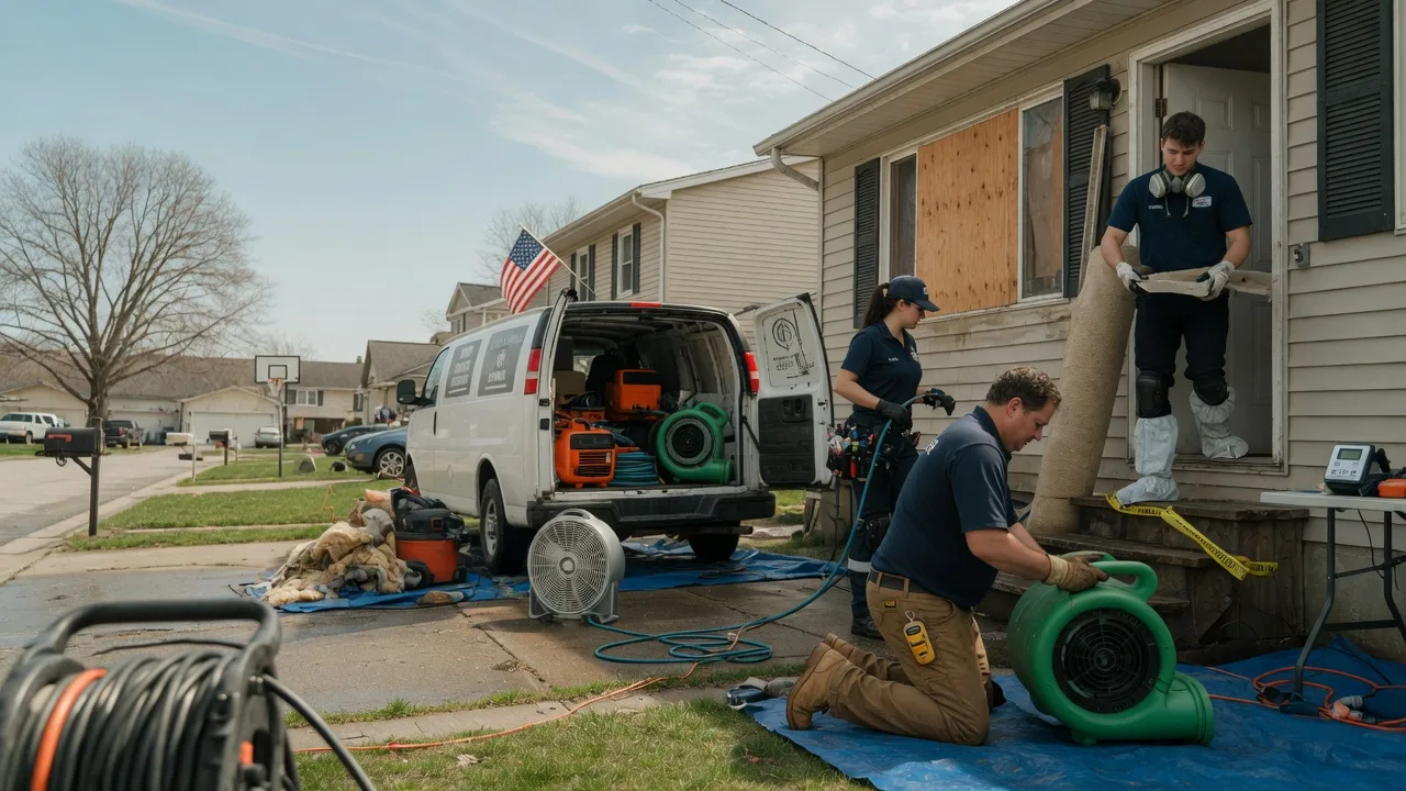 Water Damage Restoration in Hanston, KS near me